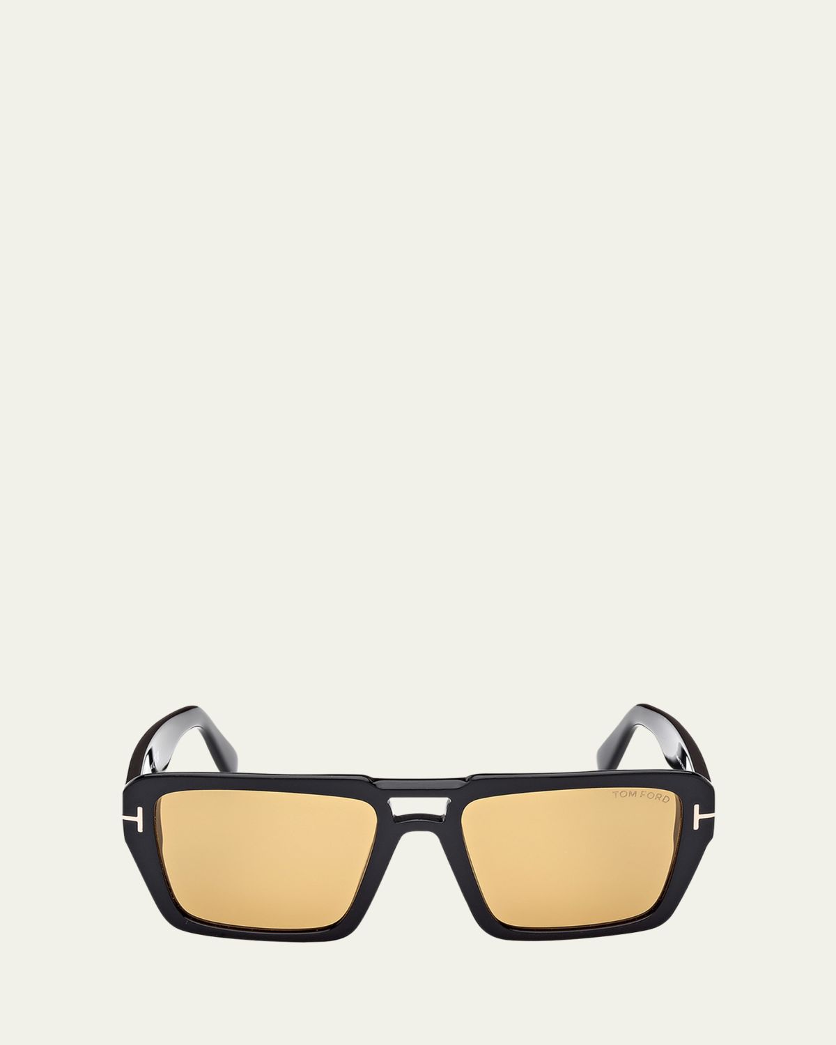 TOM FORD Men's Redford Acetate Rectangle Sunglasses