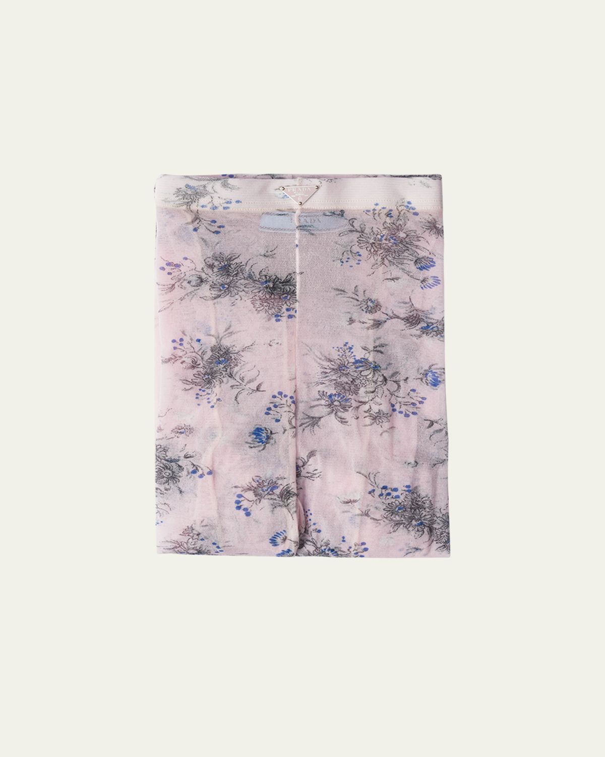 Prada Calendula Tulle Tights