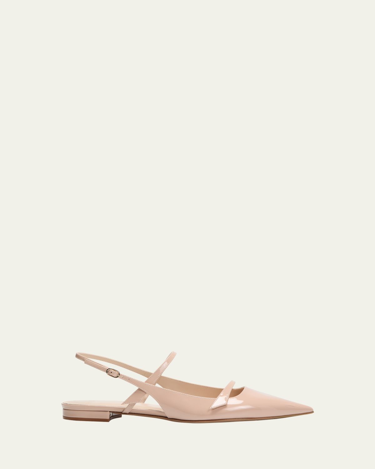 Alexandre Birman Tita Patent Slingback Ballerina Flats