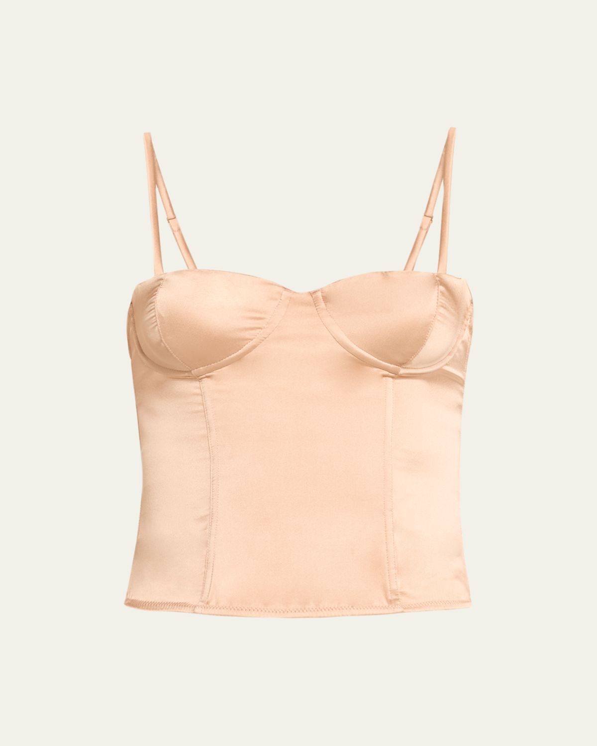 Kiki De Montparnasse Tous Les Jours Charmeuse Bustier | Thumbnail 5 Kiki De Montparnasse Tous Les Jours Charmeuse Bustier | Thumbnail 5