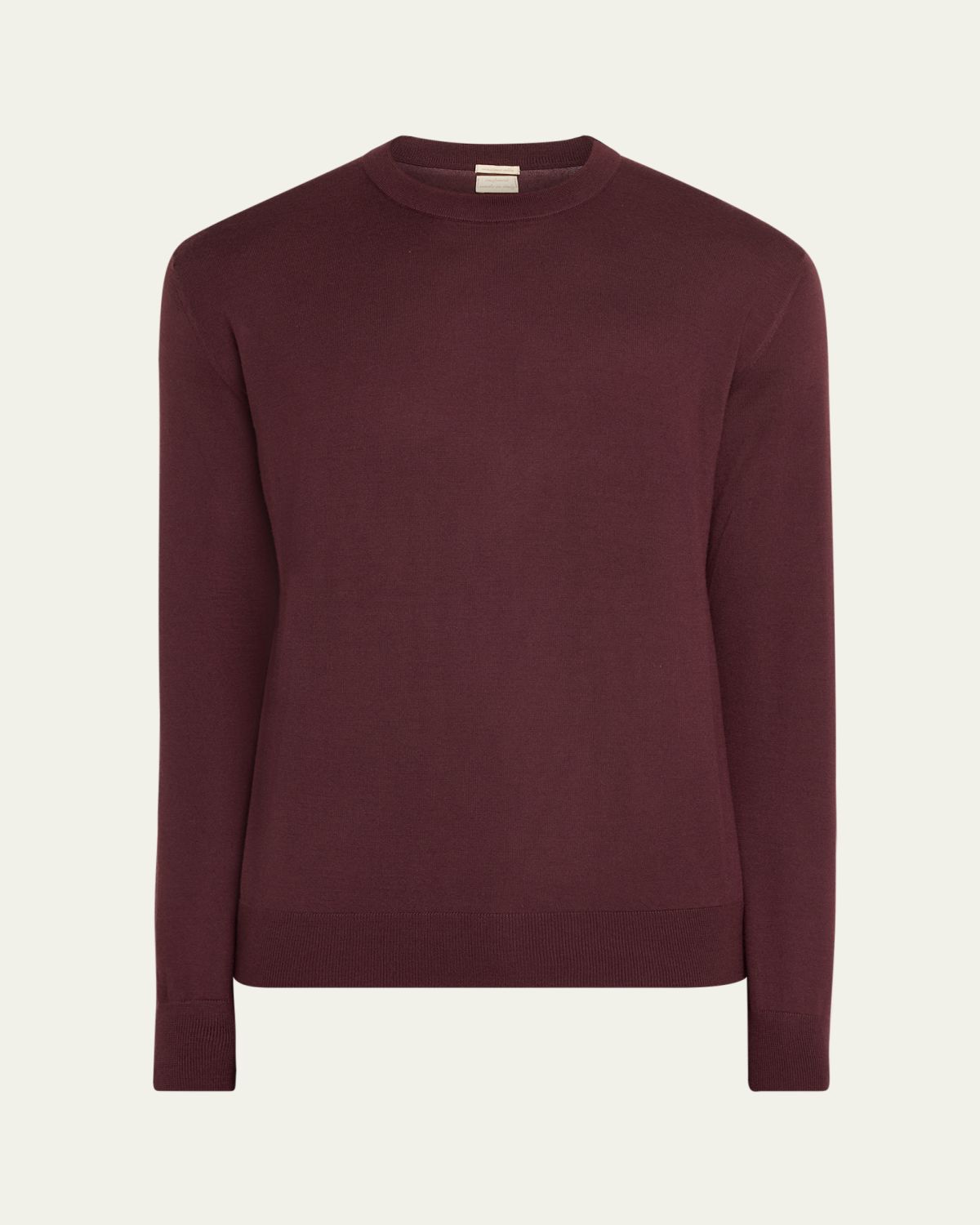 Massimo Alba Men's Cashmere Stocking Stitch Crewneck Sweater