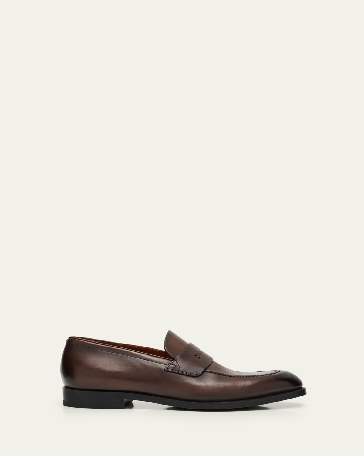 ZEGNA Men's Calfskin Penny Loafers | Thumbnail 6 ZEGNA Men's Calfskin Penny Loafers | Thumbnail 6