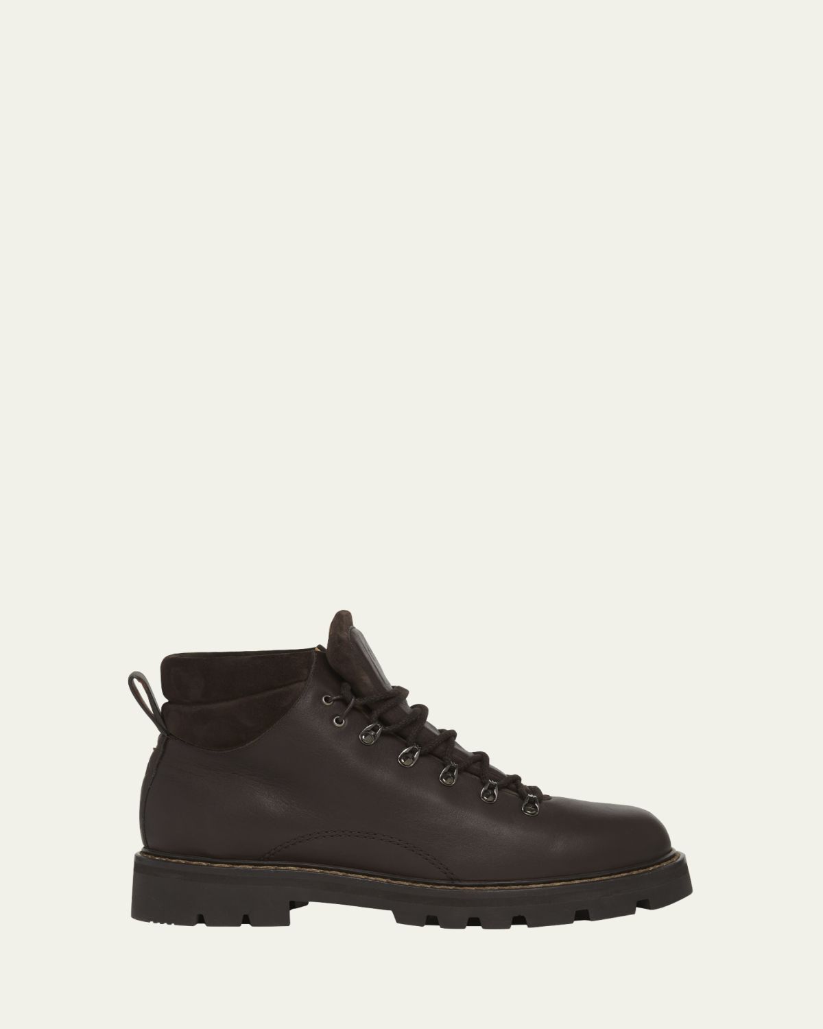 Loro Piana Men's Beinn Walk Leather Winter Lace-Up Boots