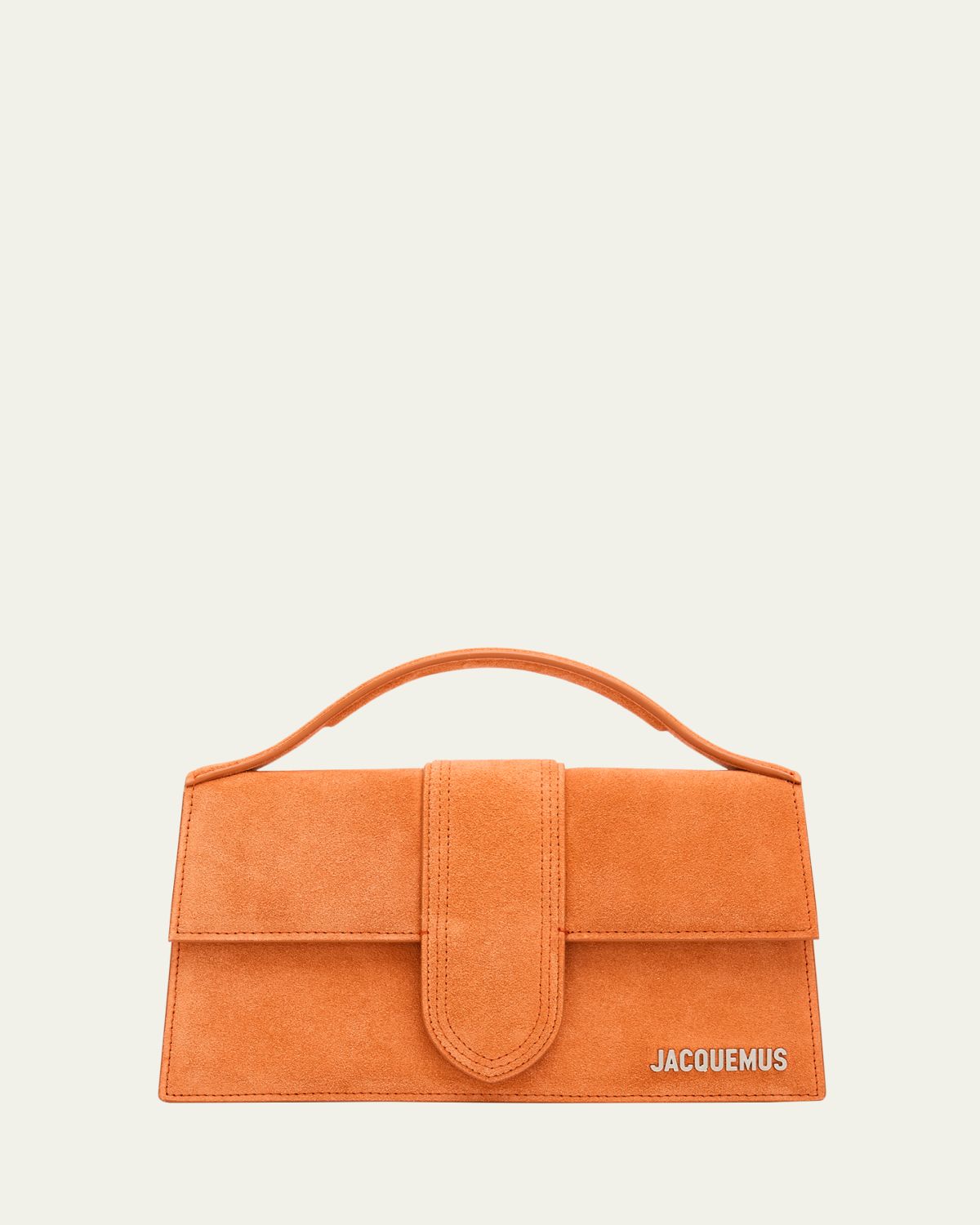 Jacquemus Le Grand Bambino Suede Top Handle Bag