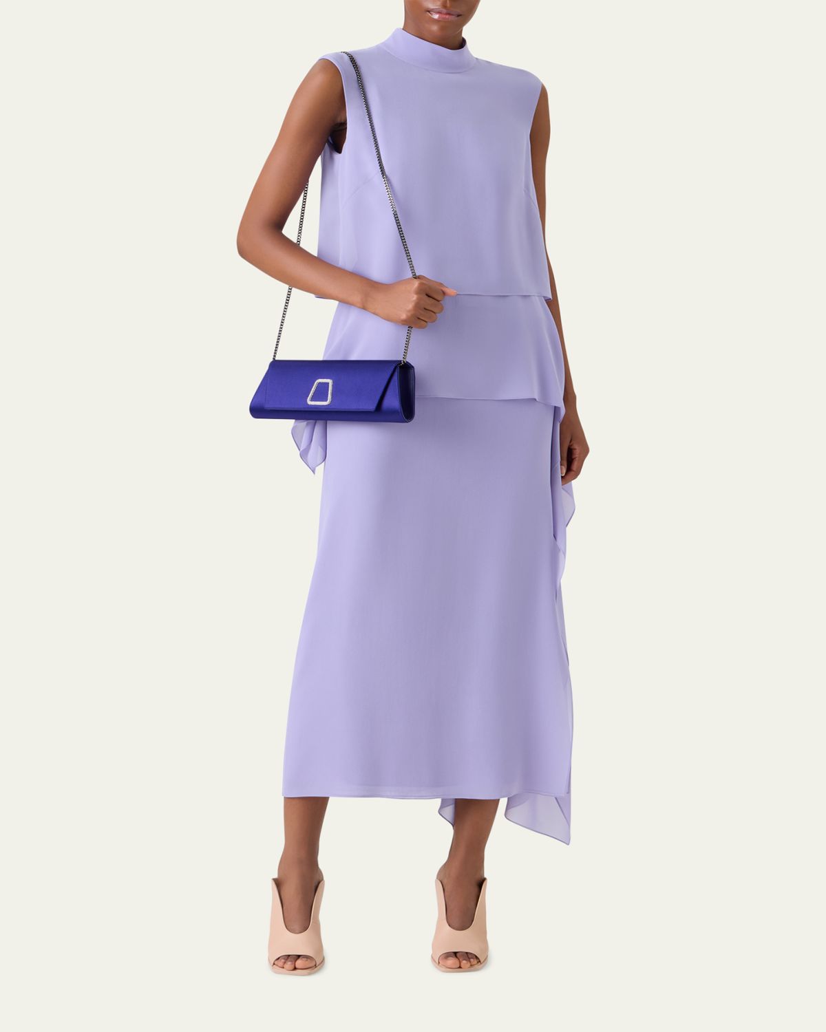 Akris Anouk Small Satin Clutch Bag | Thumbnail 11