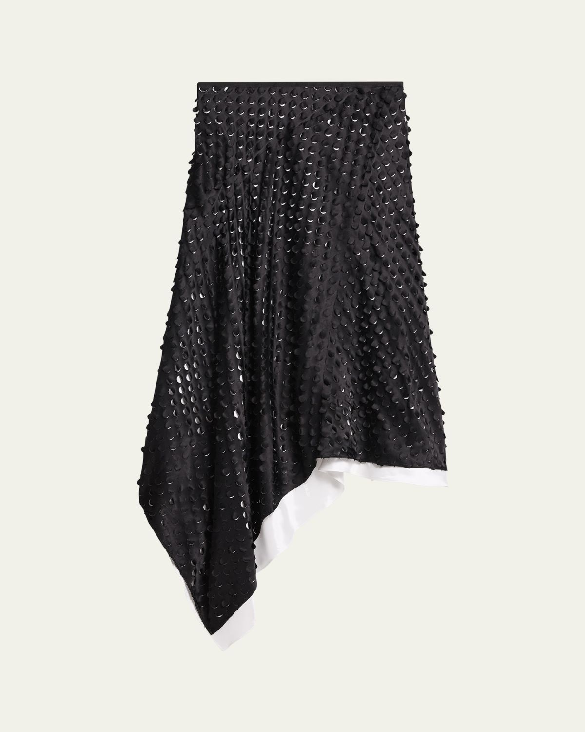 Helmut Lang Asymmetric Scarf Skirt