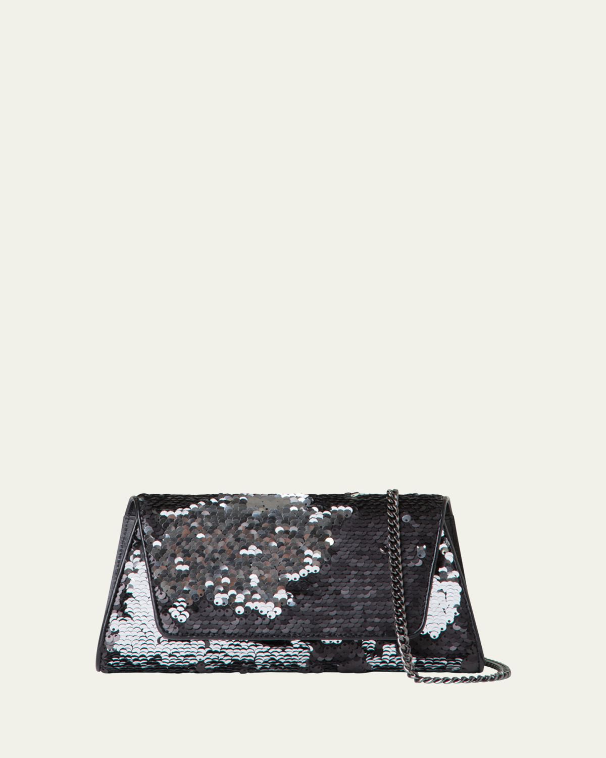 Akris Anouk Mini Sequined Clutch Bag