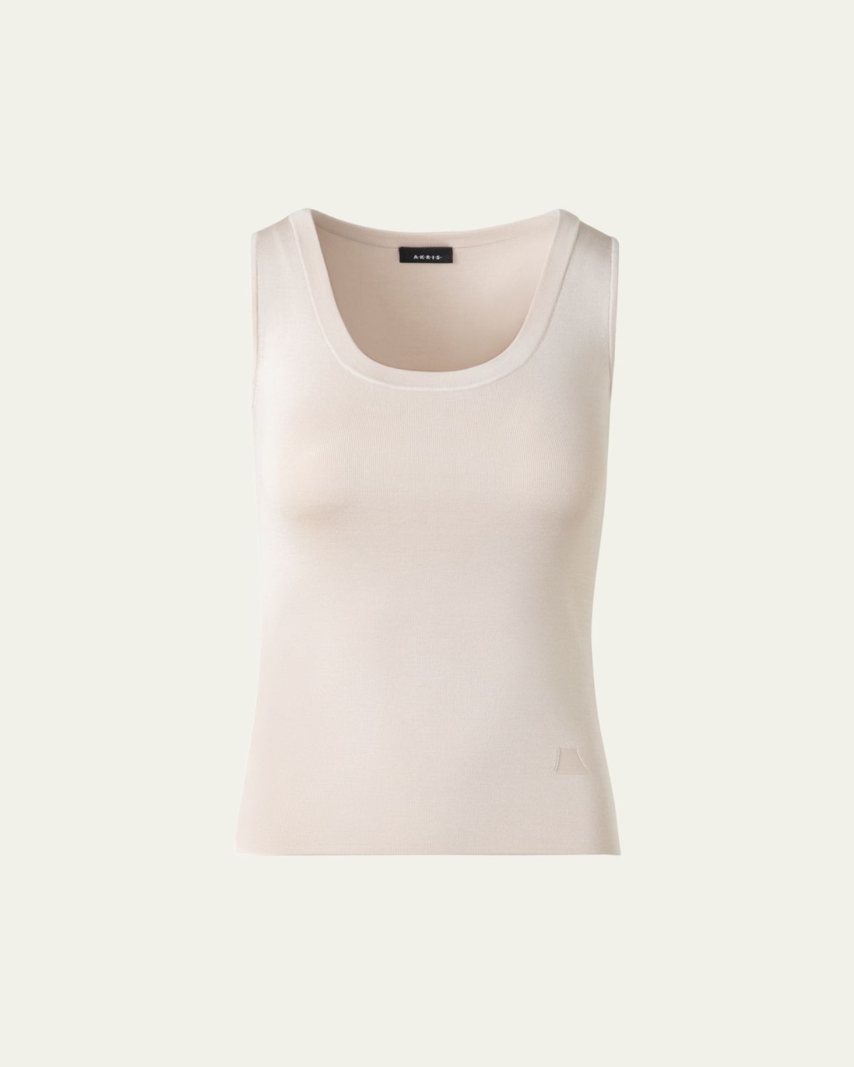 Akris Fitted Knit Tank Top