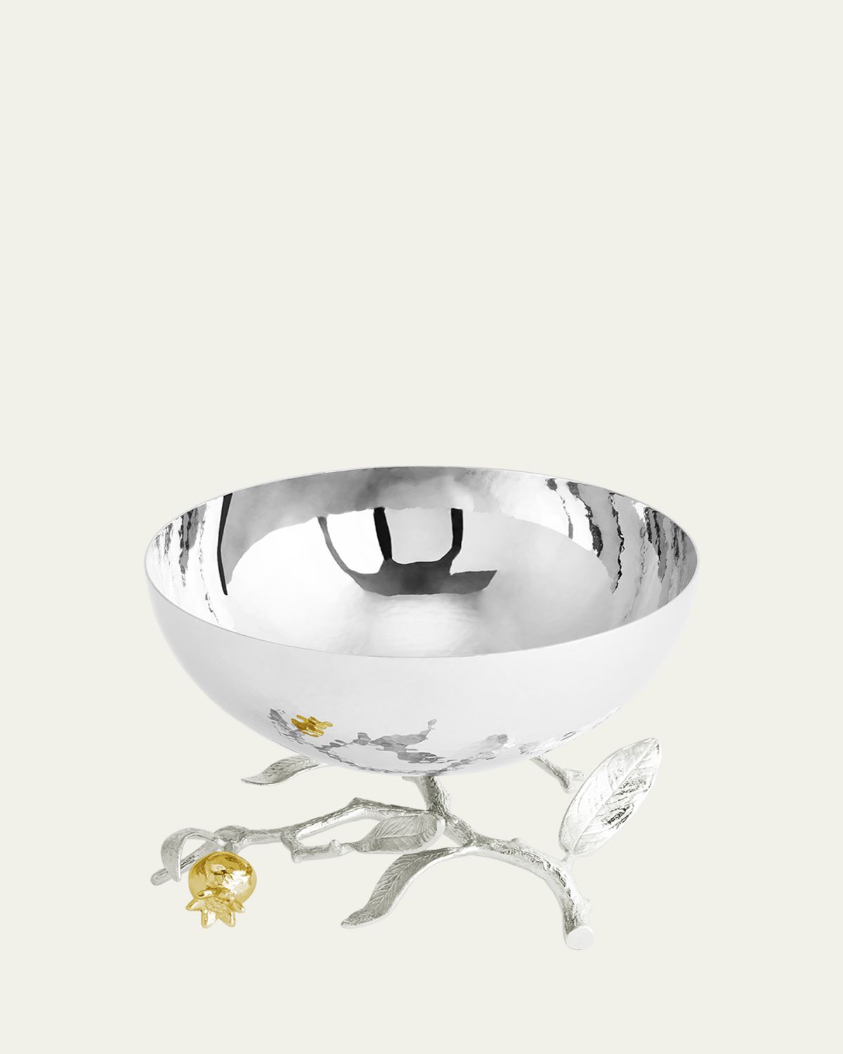 Michael Aram Pomegranate Silver & Gold Small Bowl with 24K Goldplate | Thumbnail 5 Michael Aram Pomegranate Silver & Gold Small Bowl with 24K Goldplate | Thumbnail 5