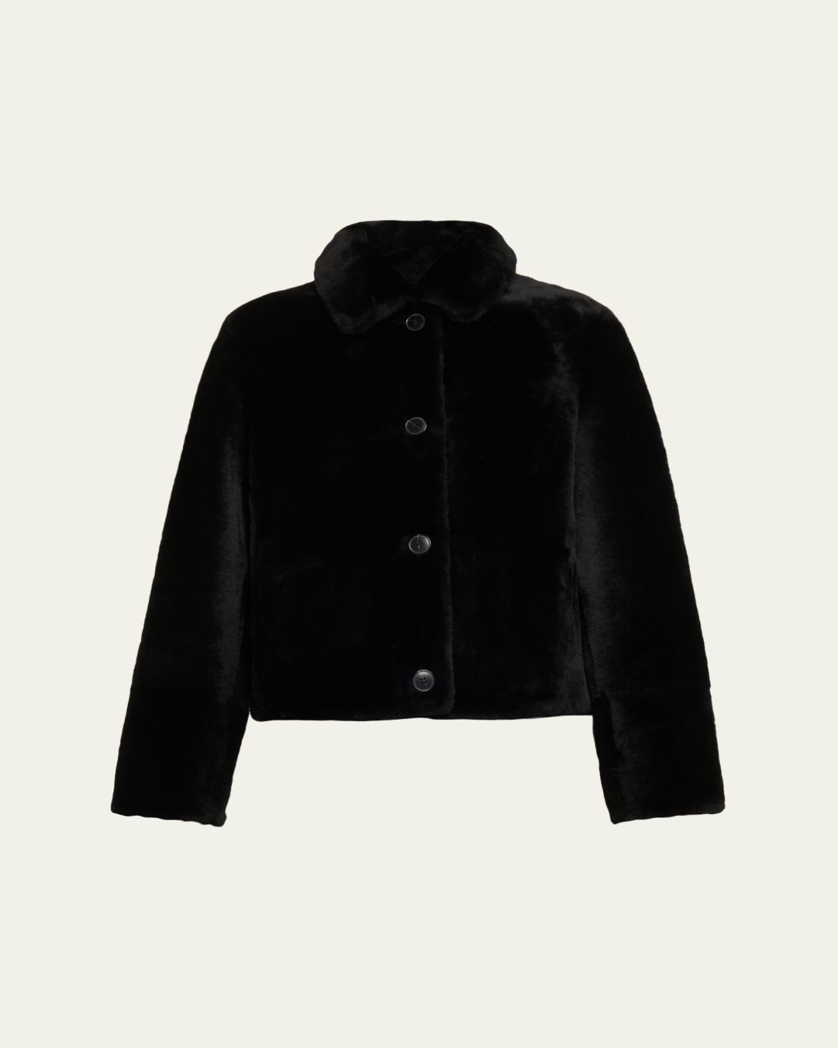 Yves Salomon Tailored Shearling Coat