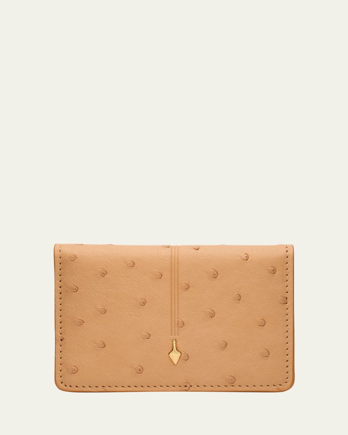 Jacques Marie Mage Men's Cassandre Ostrich Bifold Wallet