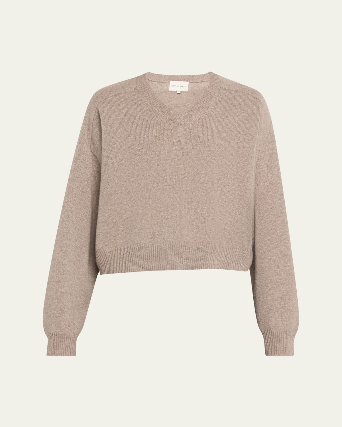 Loulou De Saison Anzor V-Neck Cashmere Sweater