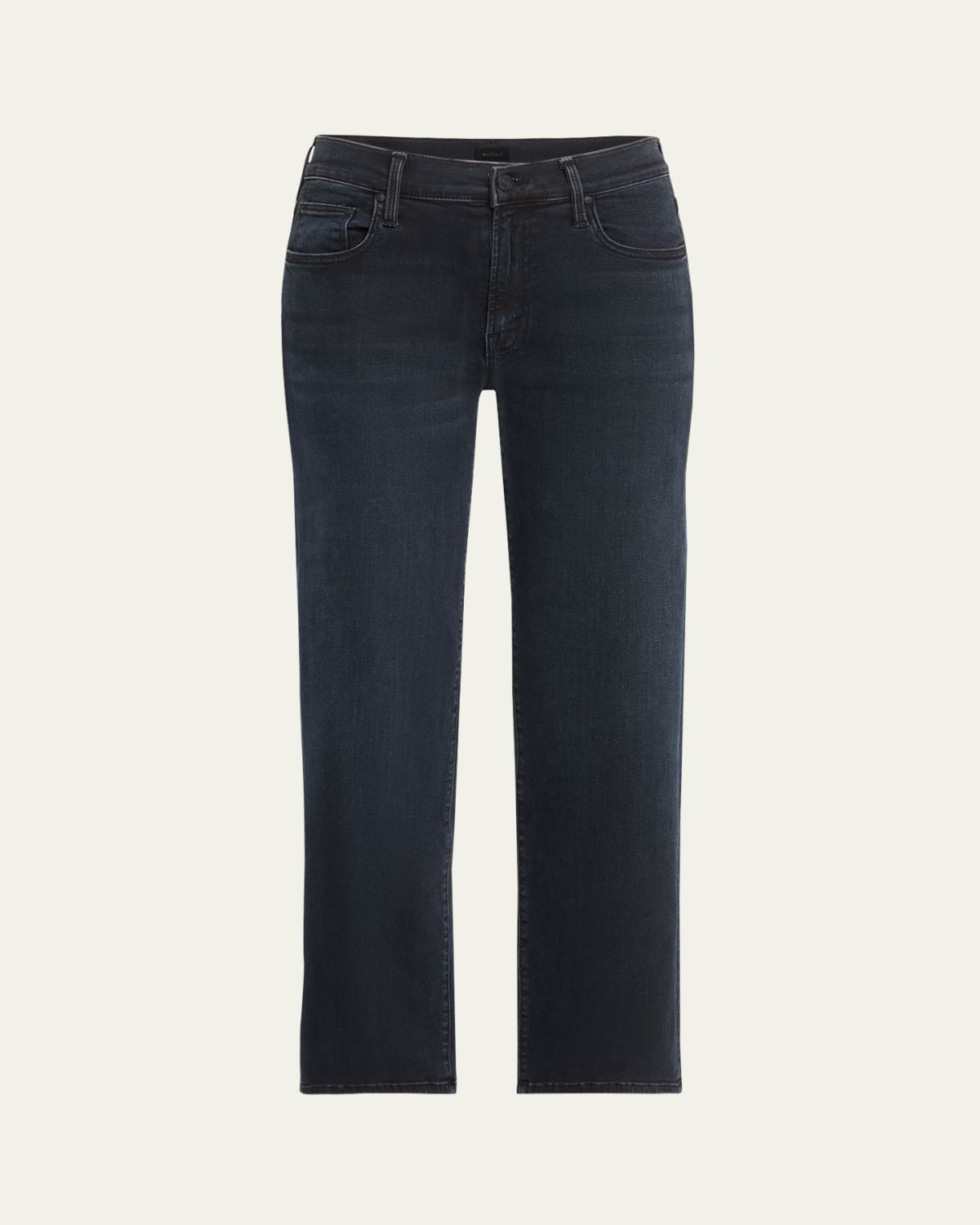 MOTHER The Mid-Rise Rambler Zip Ankle Jeans