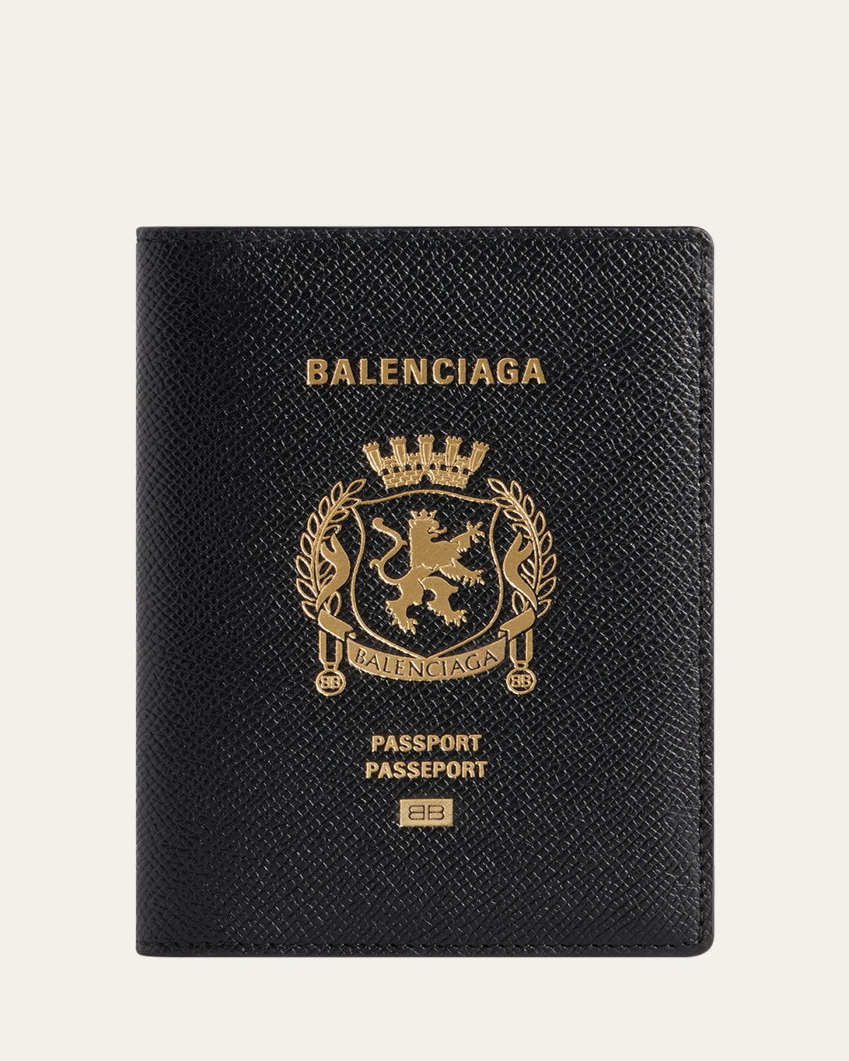 Balenciaga Passport Leather Holder