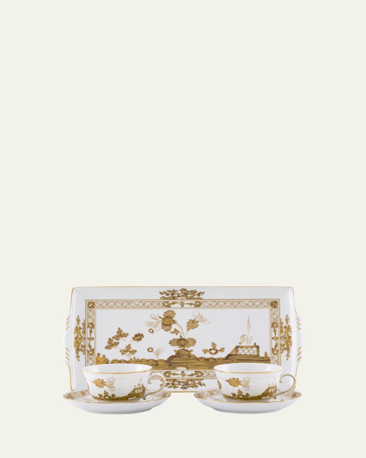 GINORI 1735 Oriente Italiano Aurum Tea Service Set