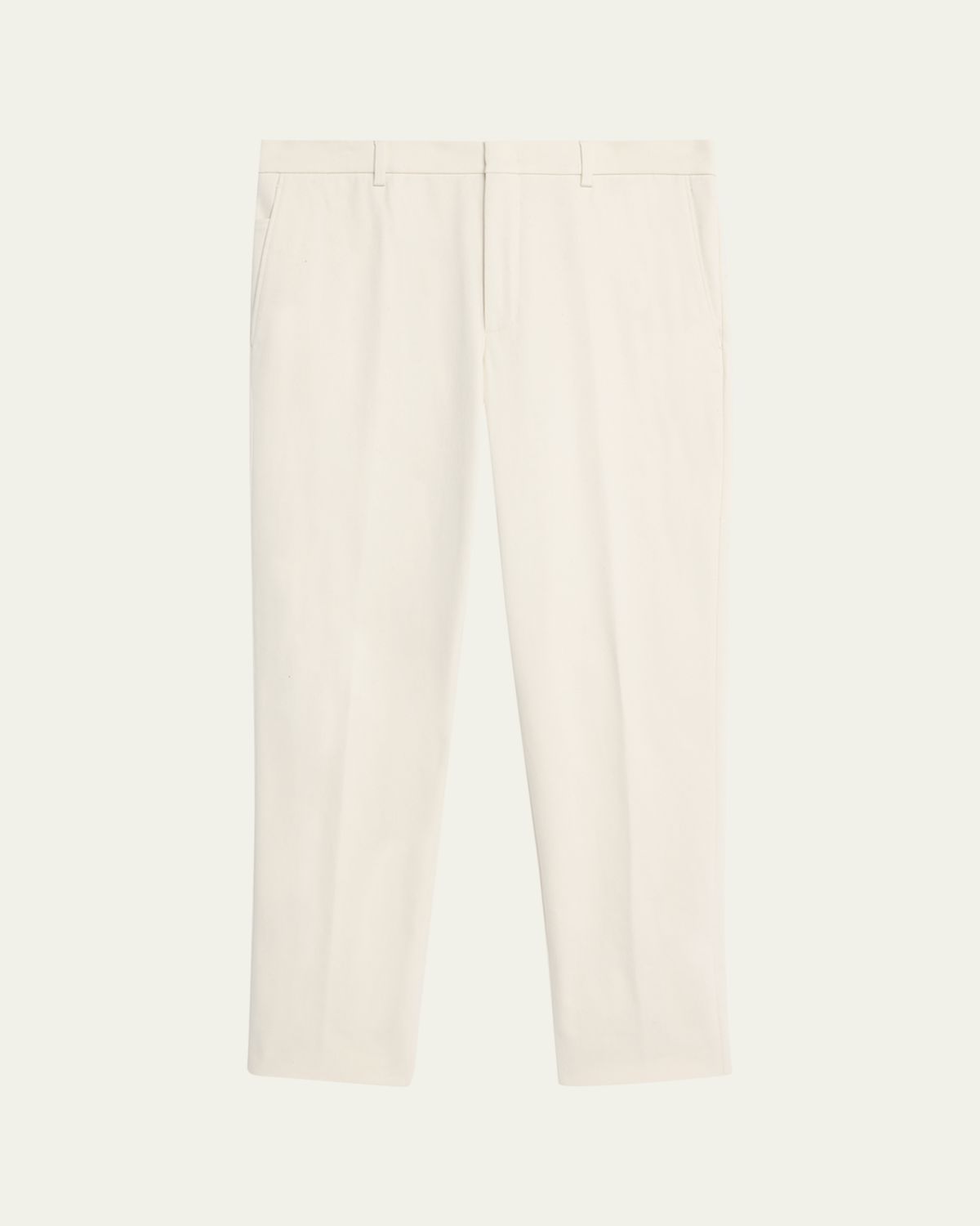 Loro Piana Men 's Jarno Cotton Straight Fit Flat-Front Pants