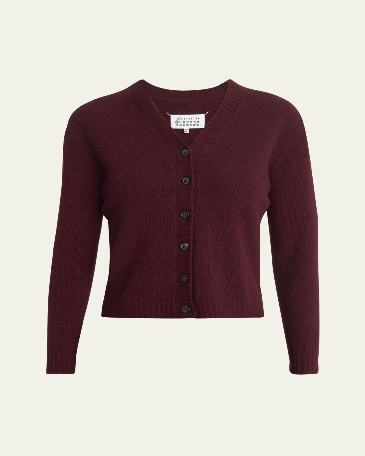 Maison Margiela Crop Wool Cardigan | Thumbnail 6 Maison Margiela Crop Wool Cardigan | Thumbnail 6