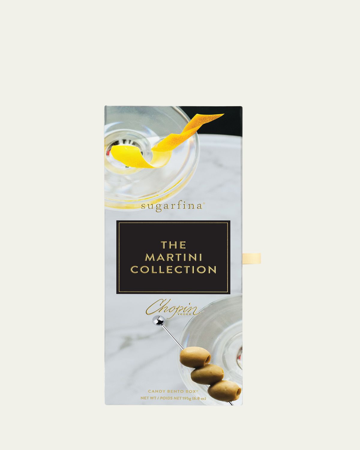 Sugarfina x Chopin The Martini Collection 3-Piece Bento Box