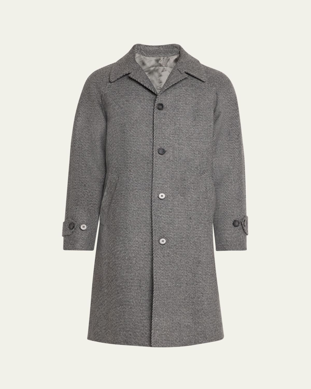 Officine Generale Men's Hudson Cavalry Twill Overcoat