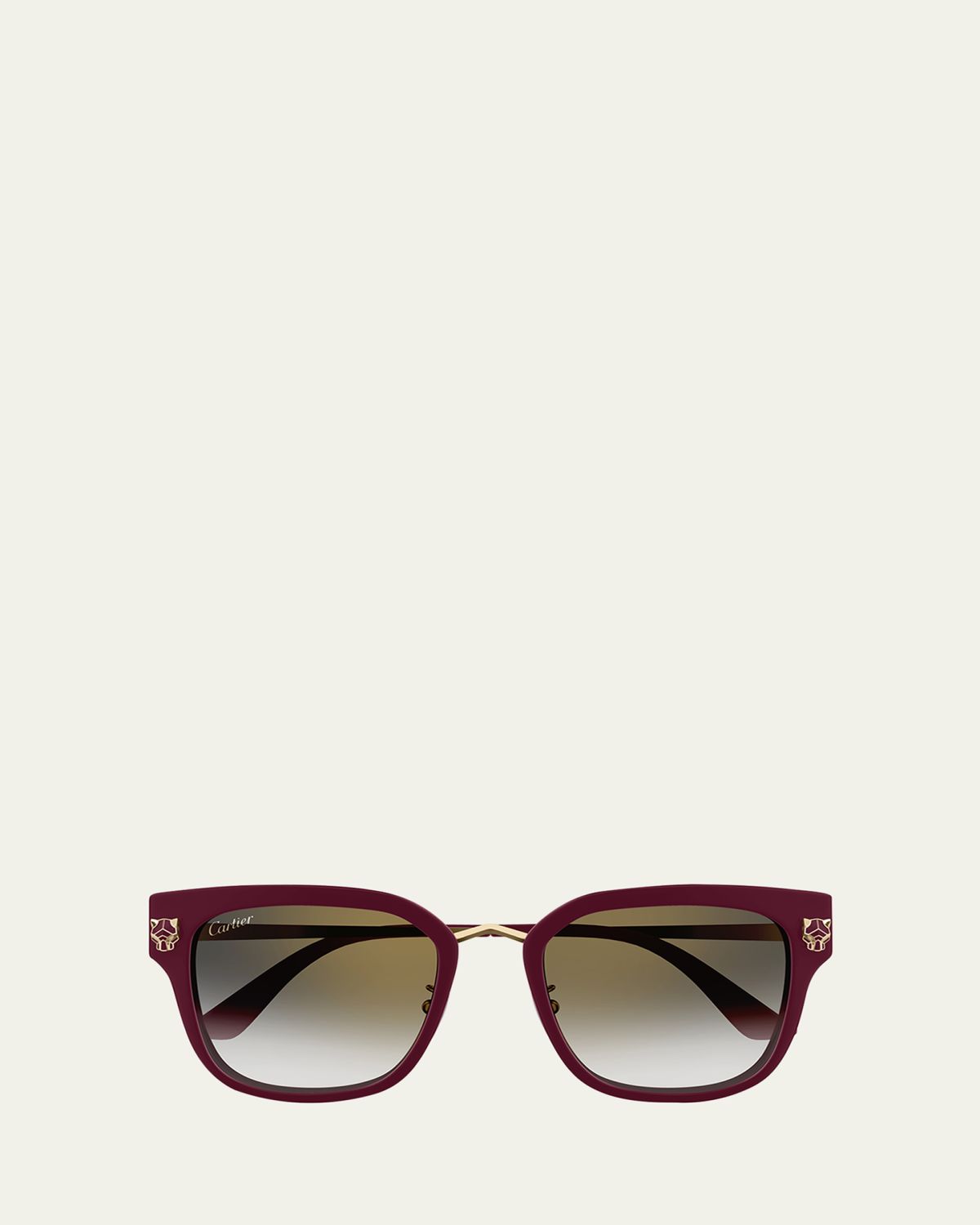 Cartier Round Acetate Sunglasses