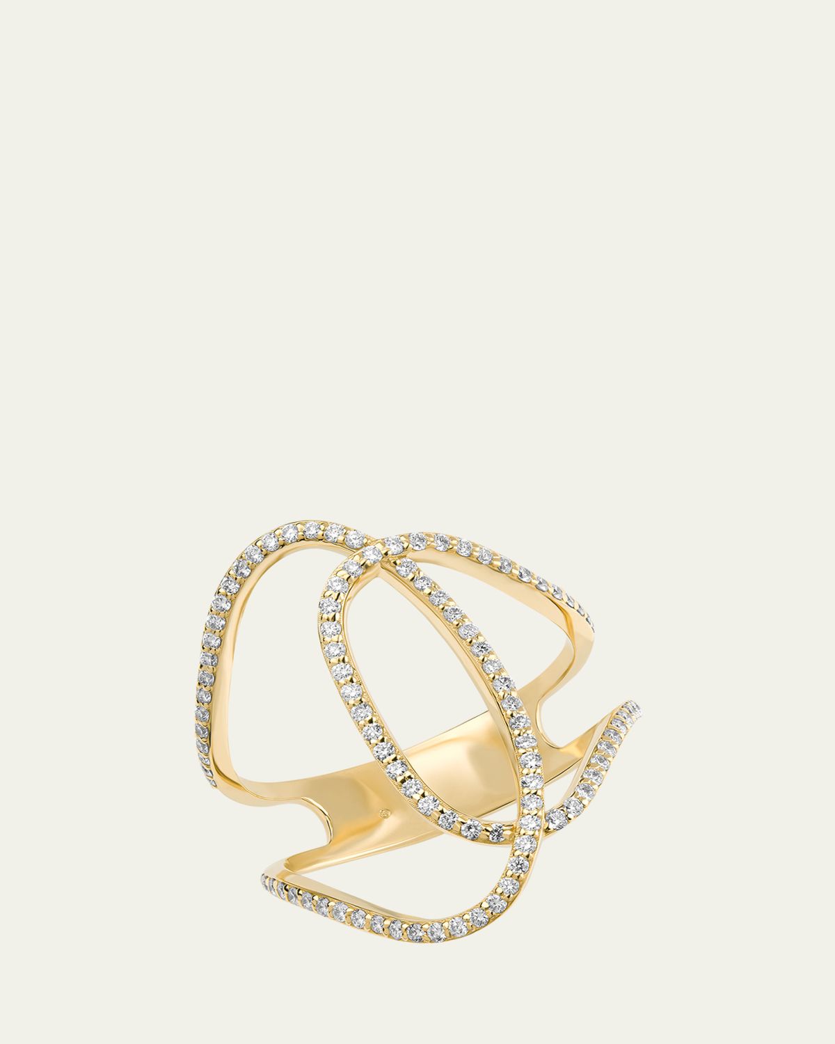 Lana 14K Gold Skinny Illuminating Diamond Ring | Thumbnail 3 Lana 14K Gold Skinny Illuminating Diamond Ring | Thumbnail 3