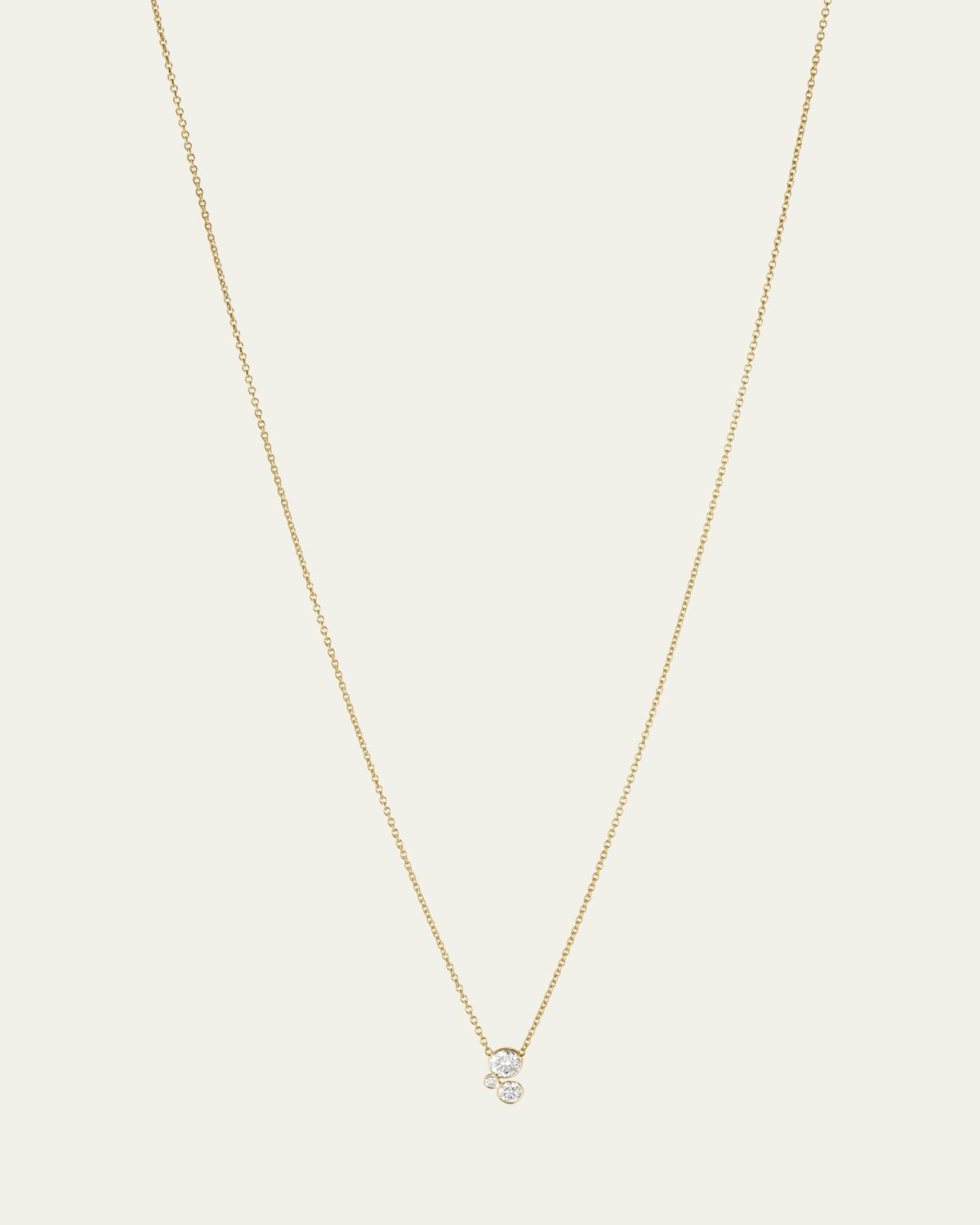 Sophie Bille Brahe 18K Yellow Gold Stella Diamond Necklace, 17"L