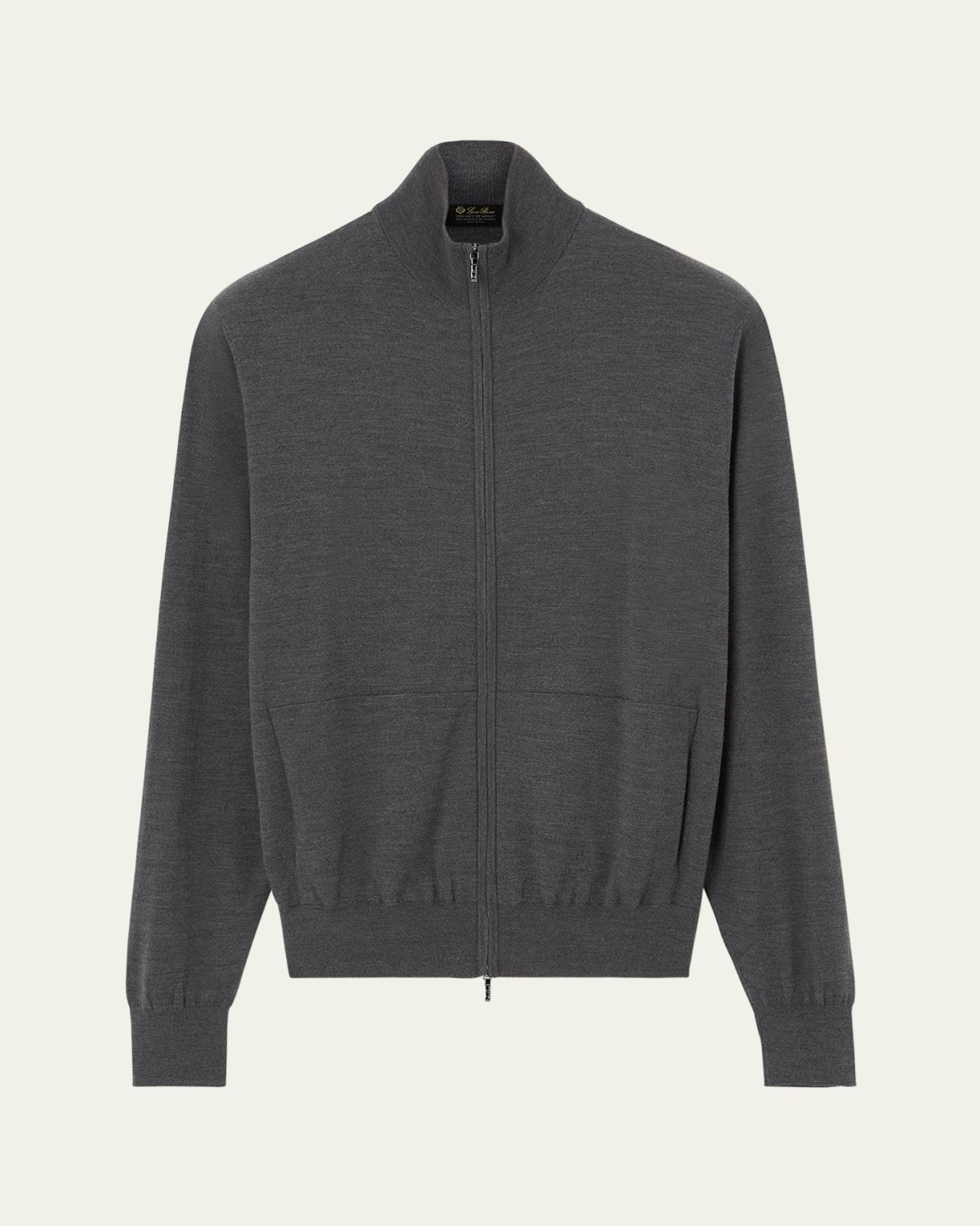 Loro Piana Men's The Gift Of Kings Wool Bomber Sweater