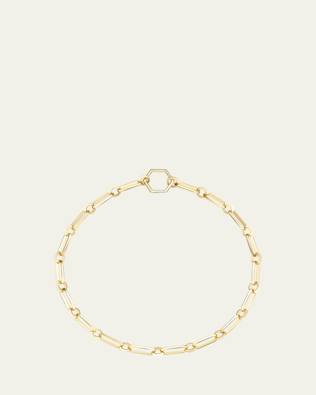 Harwell Godfrey 18K Yellow Gold Major Knife Edge Link Foundation Chain Necklace, 18"L