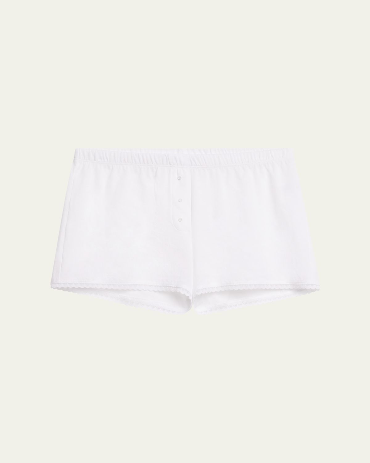 Andine Anji Lace-Trim Cotton Boxers
