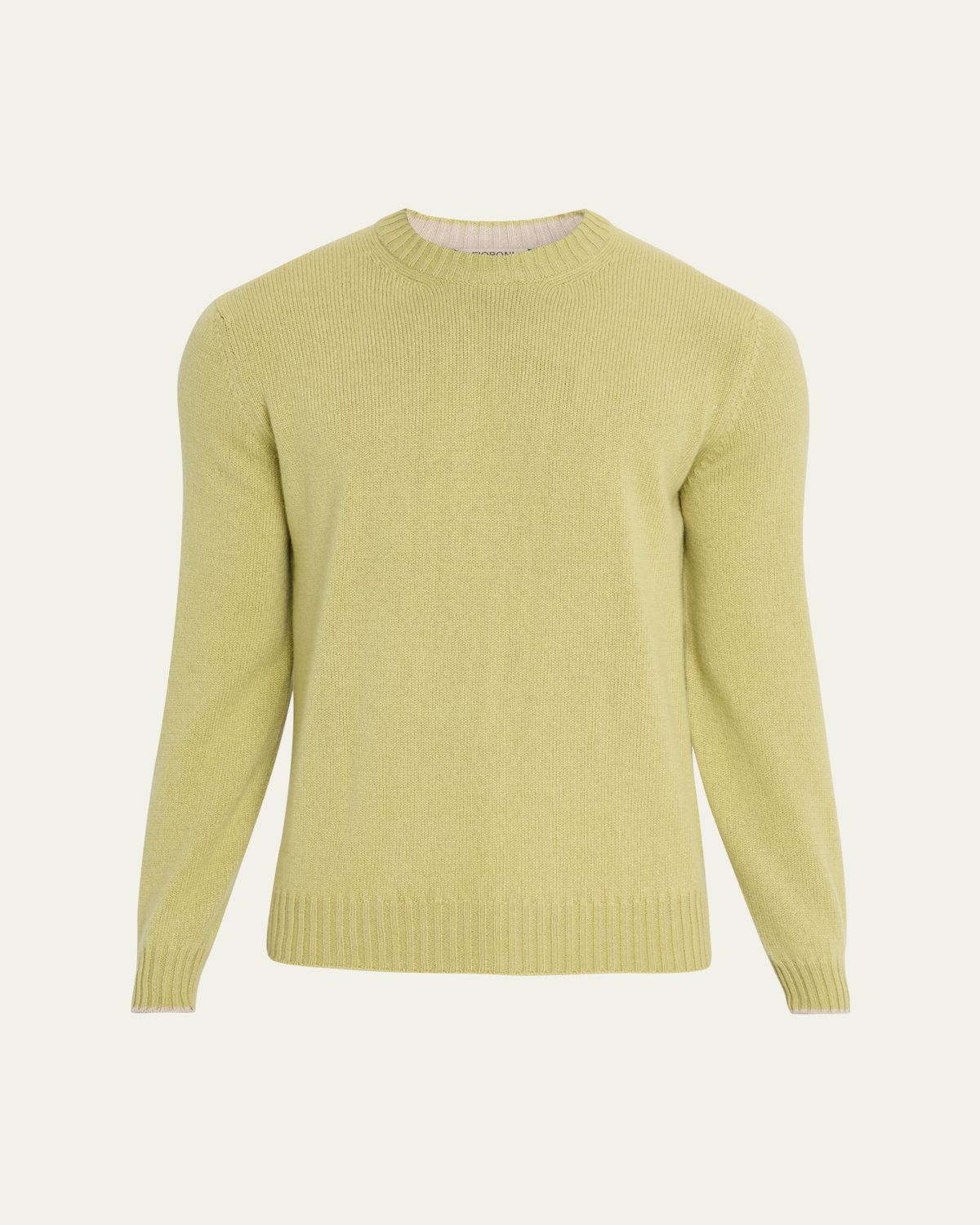 Fioroni Men's Cashmere Knit Crewneck Sweater