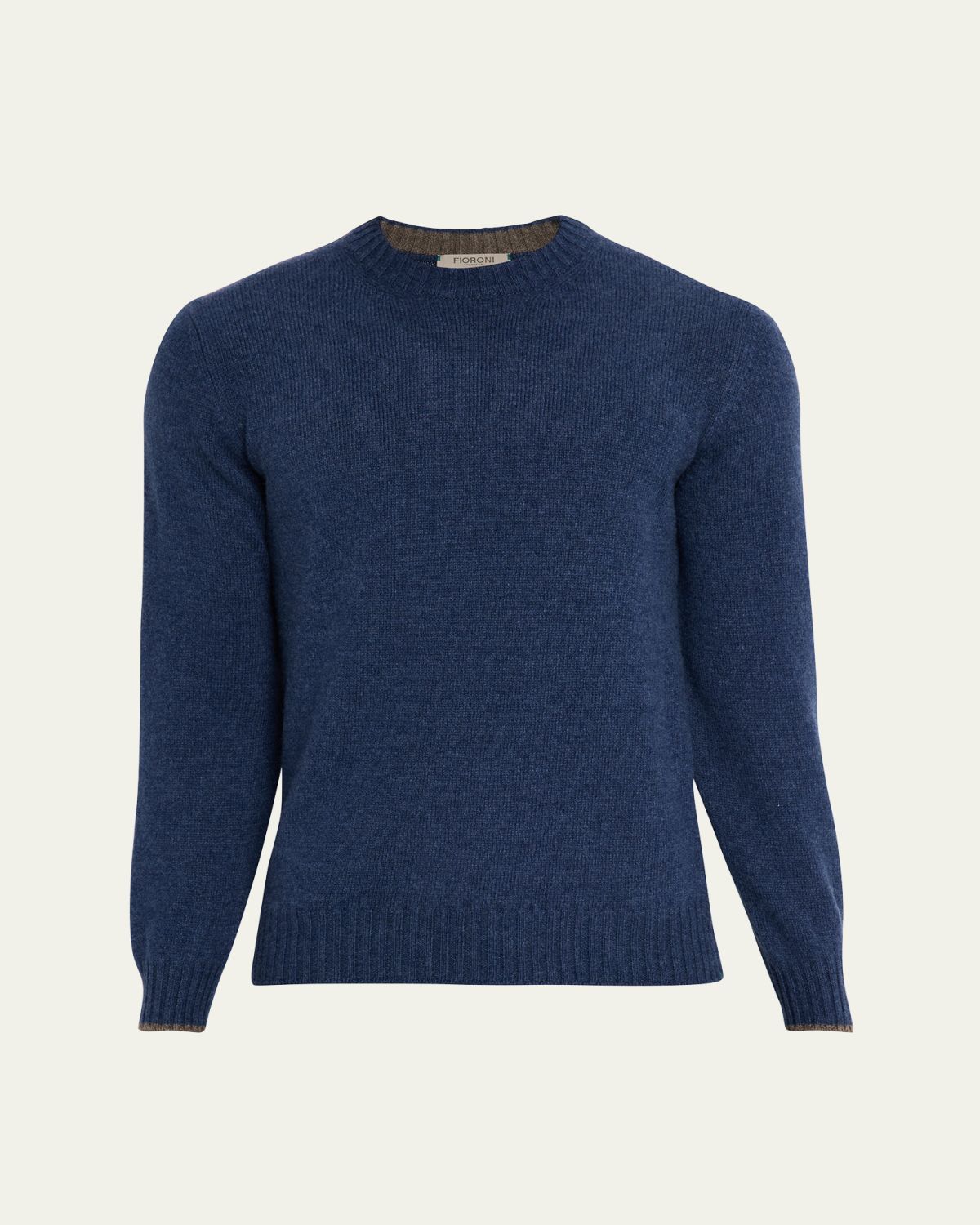 Fioroni Men's Cashmere Knit Crewneck Sweater | Thumbnail 6