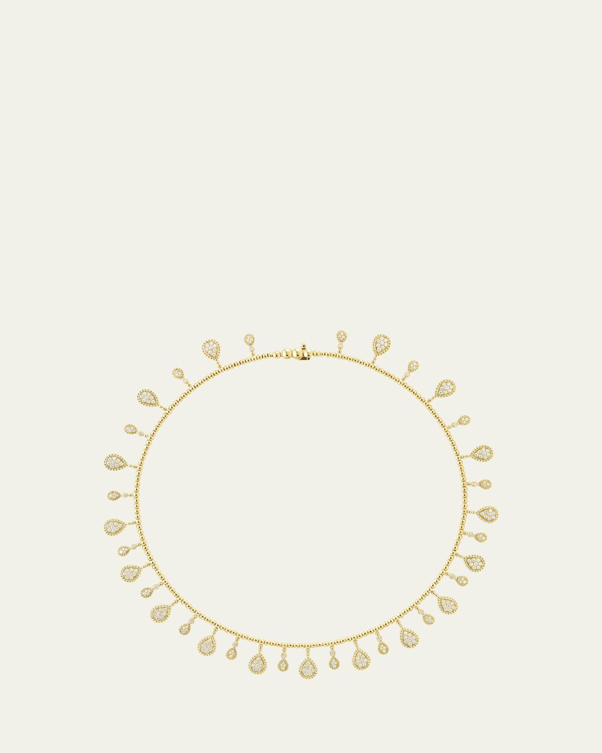 Boucheron Serpent Boheme 18K Yellow Gold 35 Motif Diamond Necklace