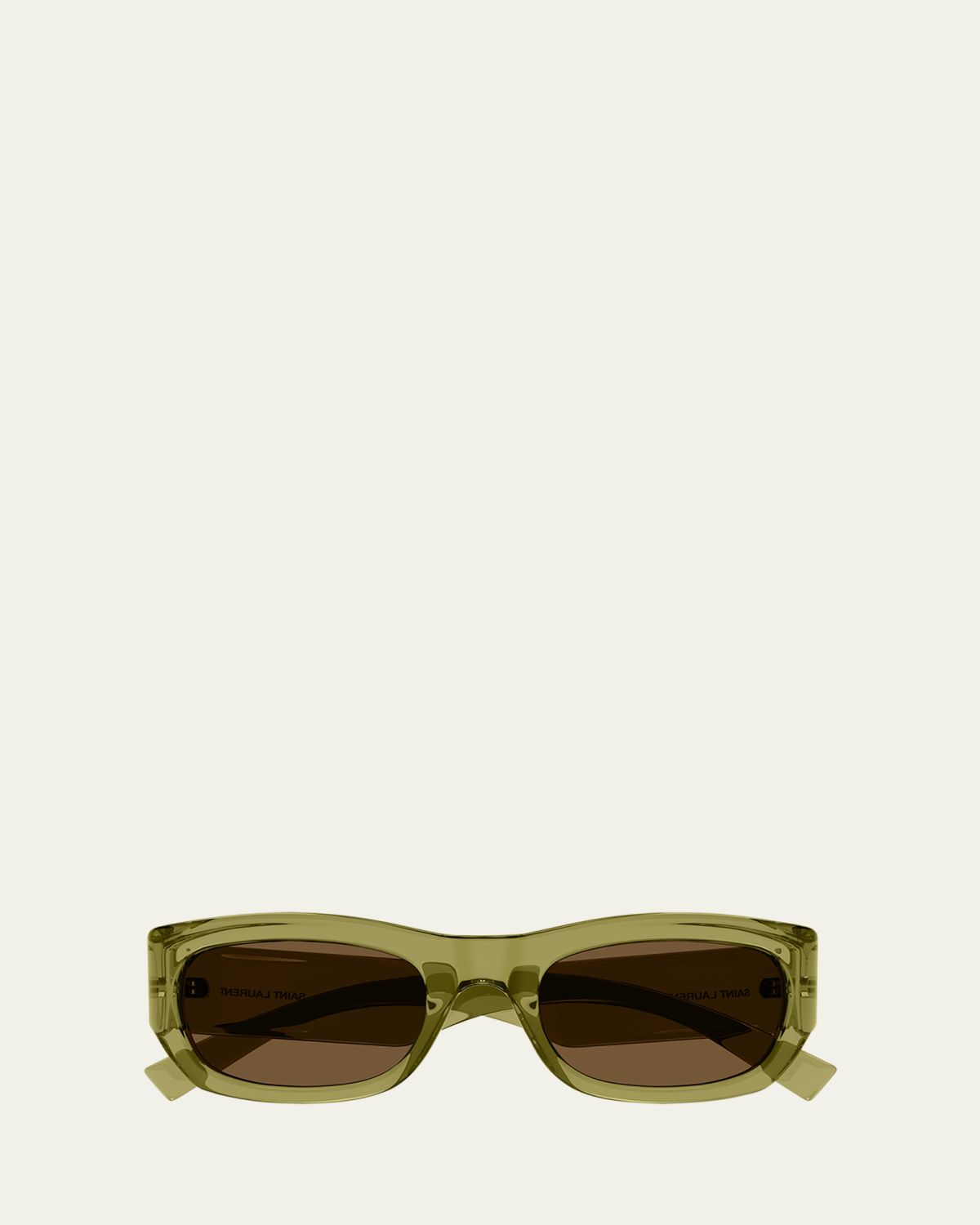 Saint Laurent Plastic Rectangle Sunglasses