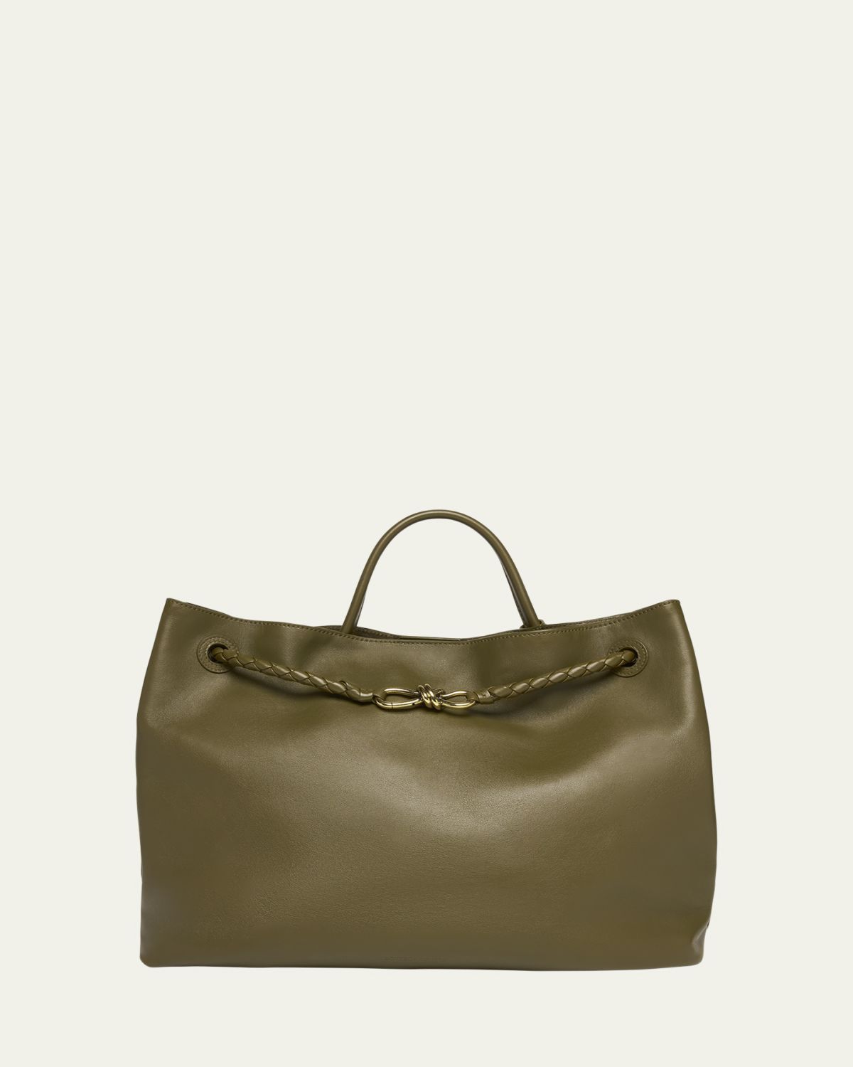 Bottega Veneta Andiamo Large Leather Tote Bag | Thumbnail 6