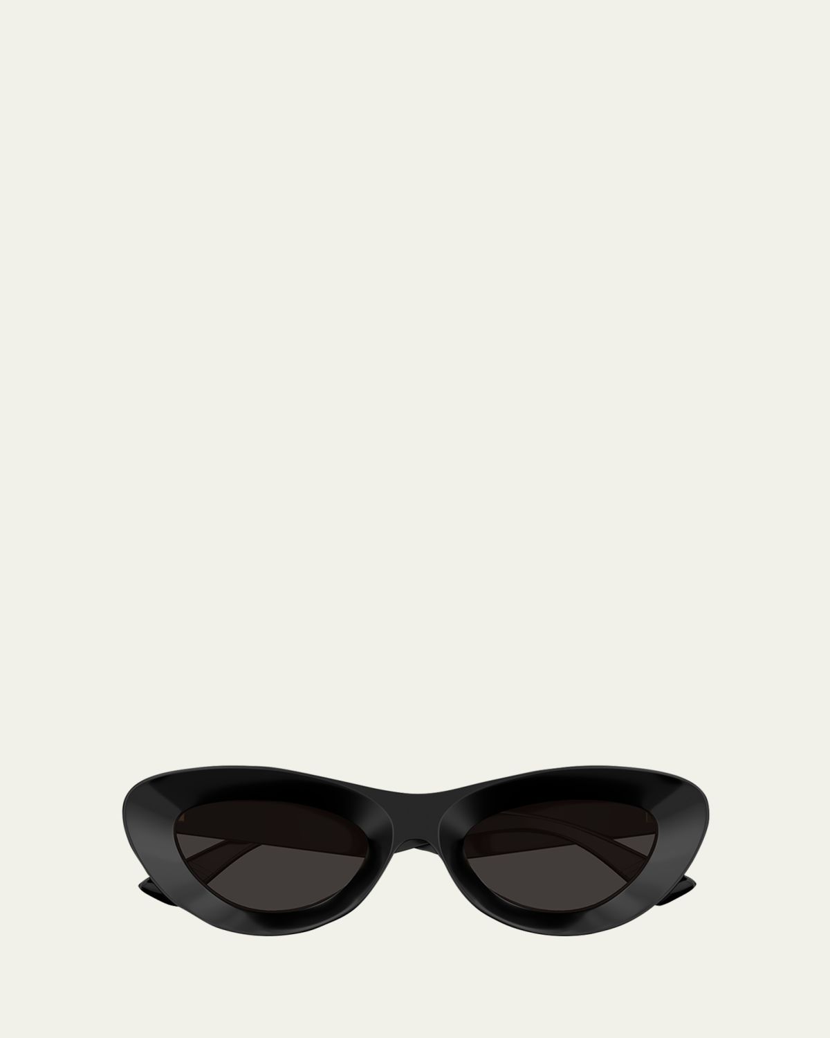 Bottega Veneta Ribbon Plastic Cat-Eye Sunglasses