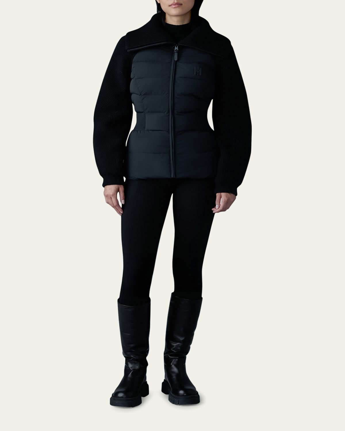 Mackage Foxy Light Down Mixed-Media Jacket | Thumbnail 2