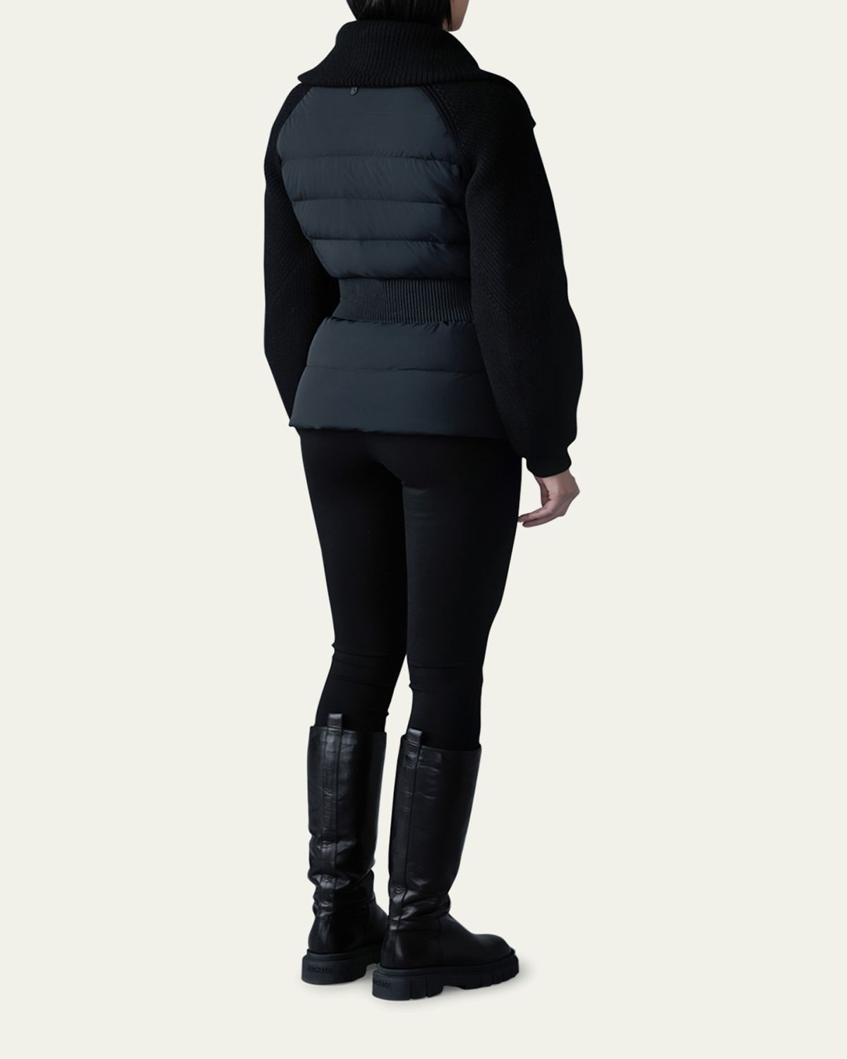 Mackage Foxy Light Down Mixed-Media Jacket | Thumbnail 3
