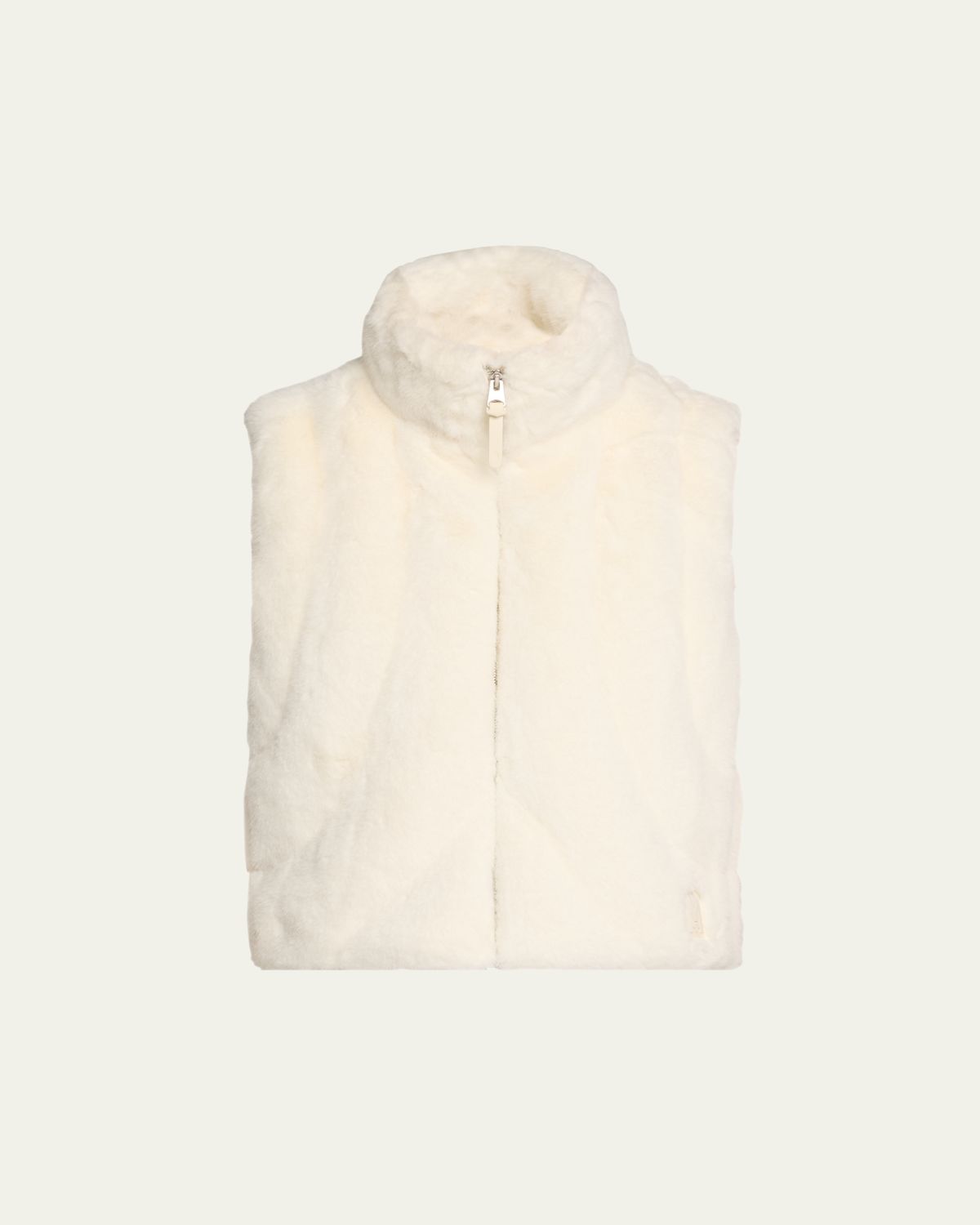 Mackage Ginny Brushed Faux Fur Quilted Vest