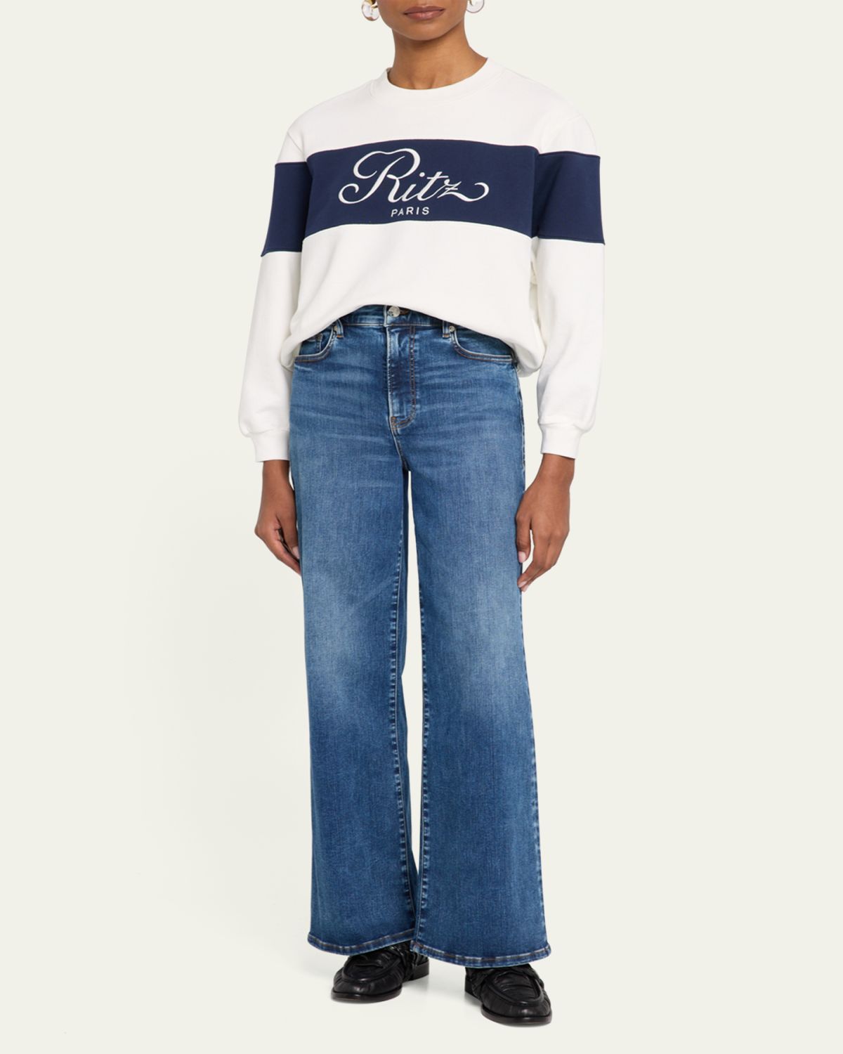 FRAME Le Slim Palazzo Jeans | Thumbnail 2 FRAME Le Slim Palazzo Jeans | Thumbnail 2