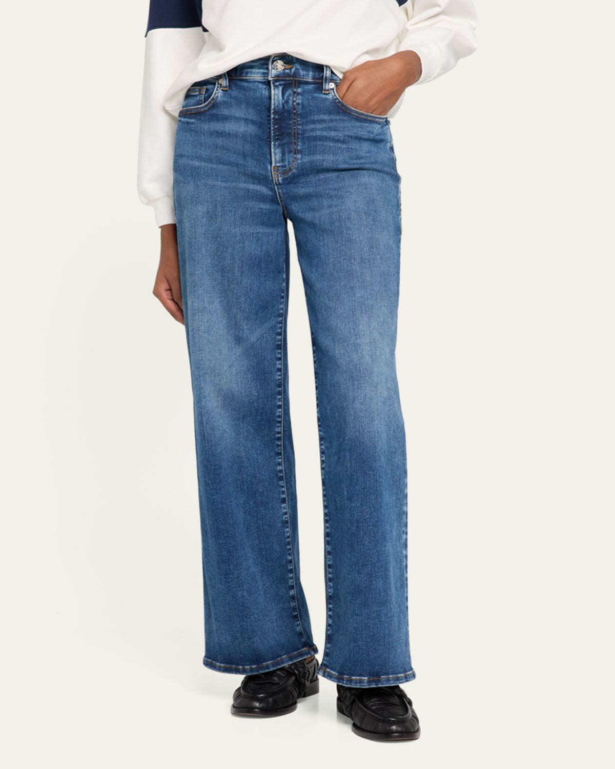 FRAME Le Slim Palazzo Jeans | Thumbnail 4 FRAME Le Slim Palazzo Jeans | Thumbnail 4