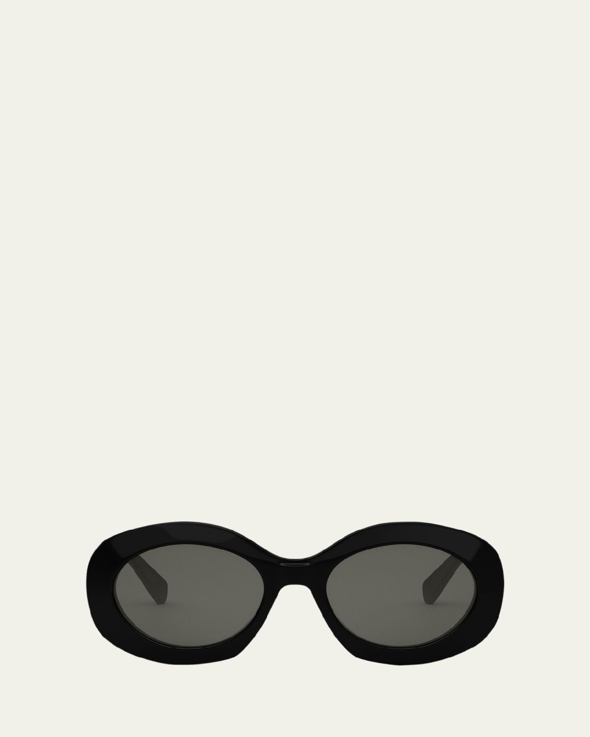 Celine Triomphe Round Acetate Sunglasses