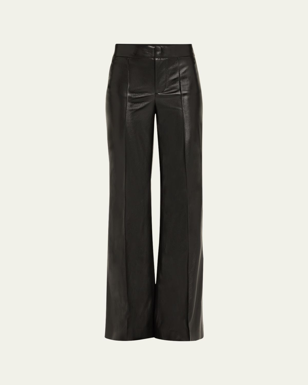 ALICE + OLIVIA Dylan Vegan Leather Wide-Leg Pants