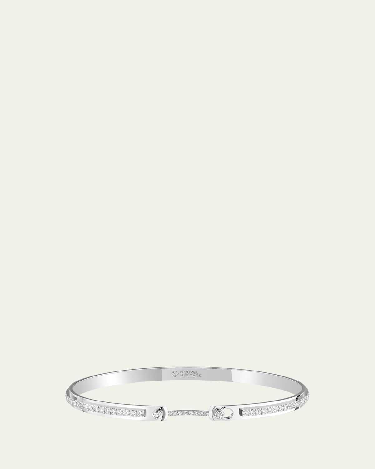 Nouvel Heritage 18K Tuxedo Mood Bangle