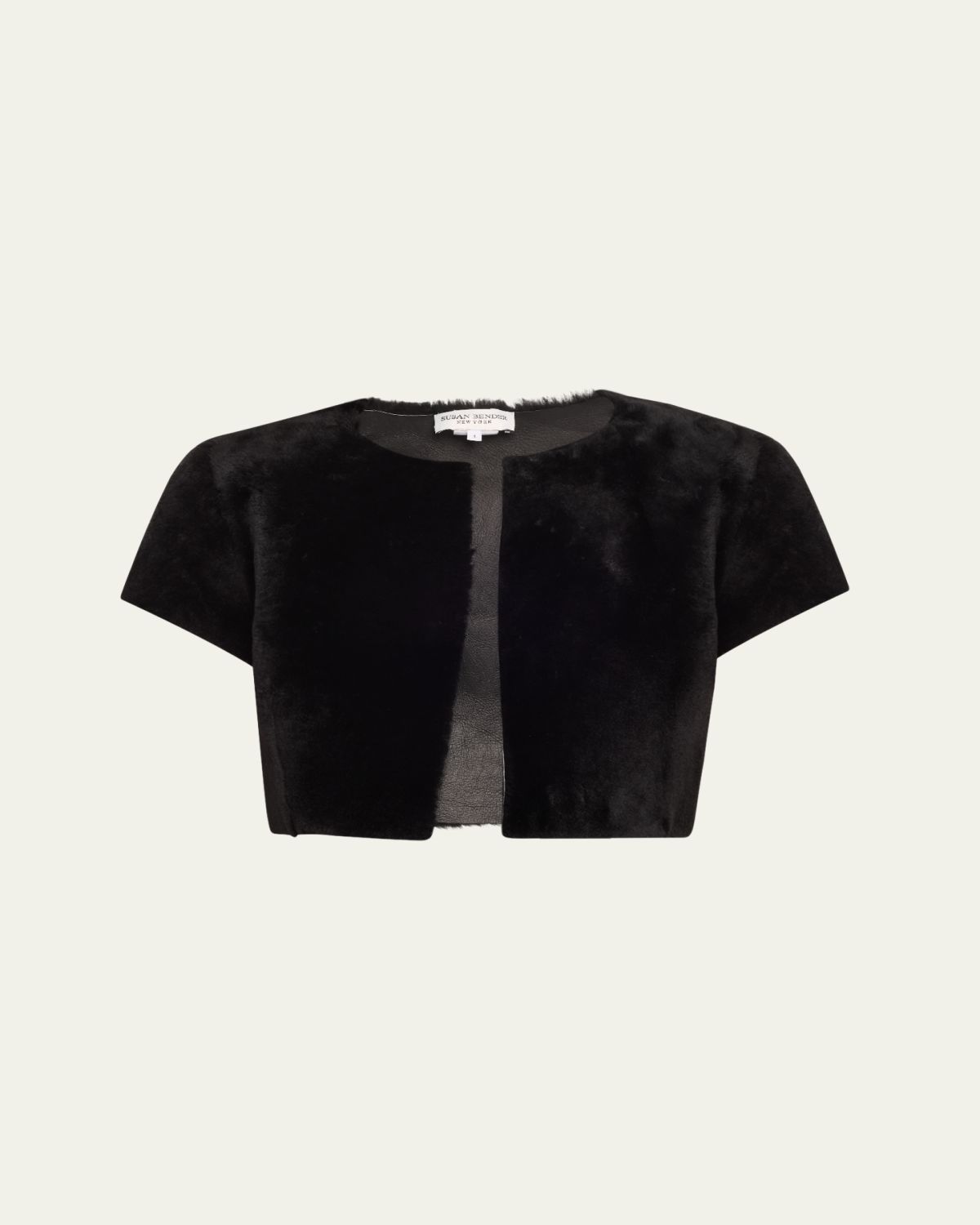 Susan Bender Shearling Bolero | Thumbnail 6 Susan Bender Shearling Bolero | Thumbnail 6
