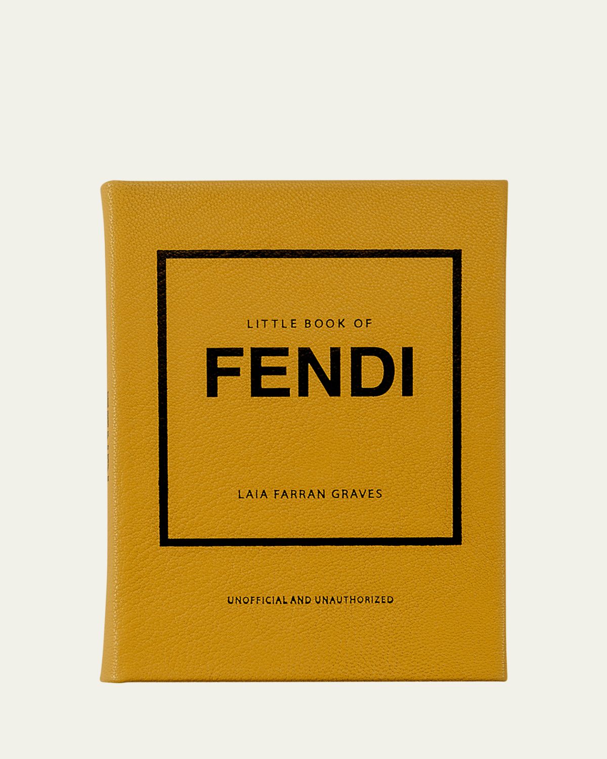 Graphic Image "Little Book of Fendi" Leather Bound Book