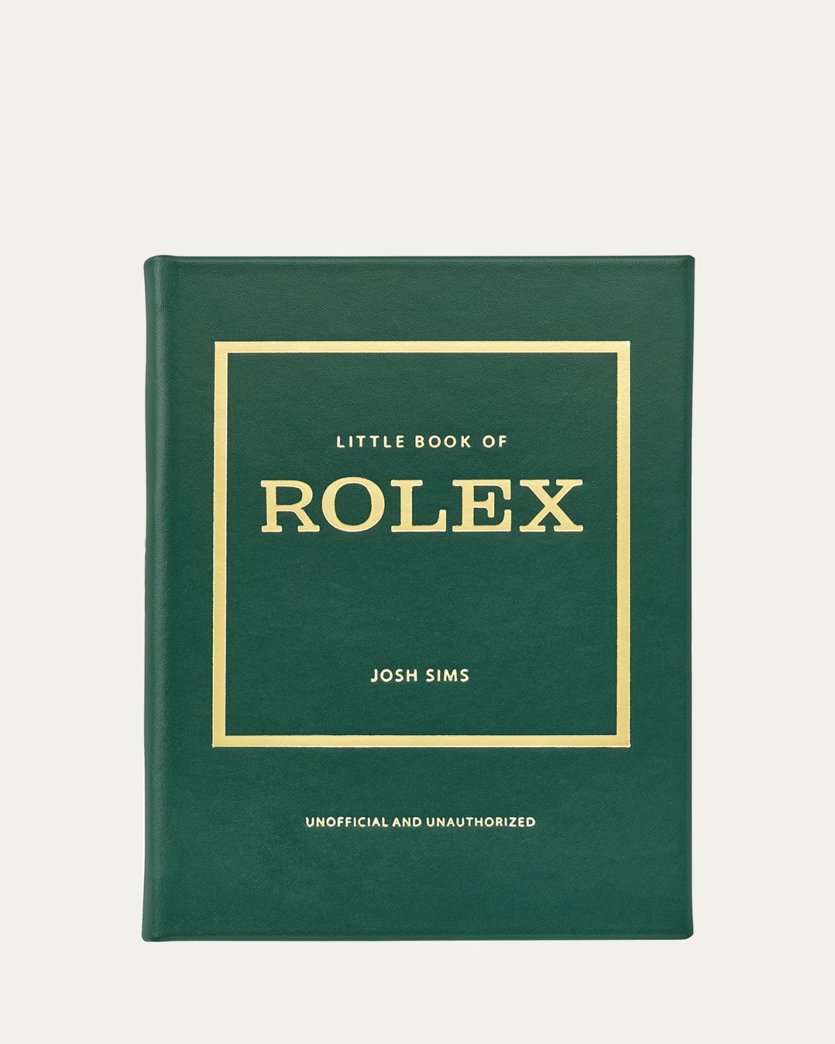 Graphic Image "Little Book of Rolex" Leather Bound Book