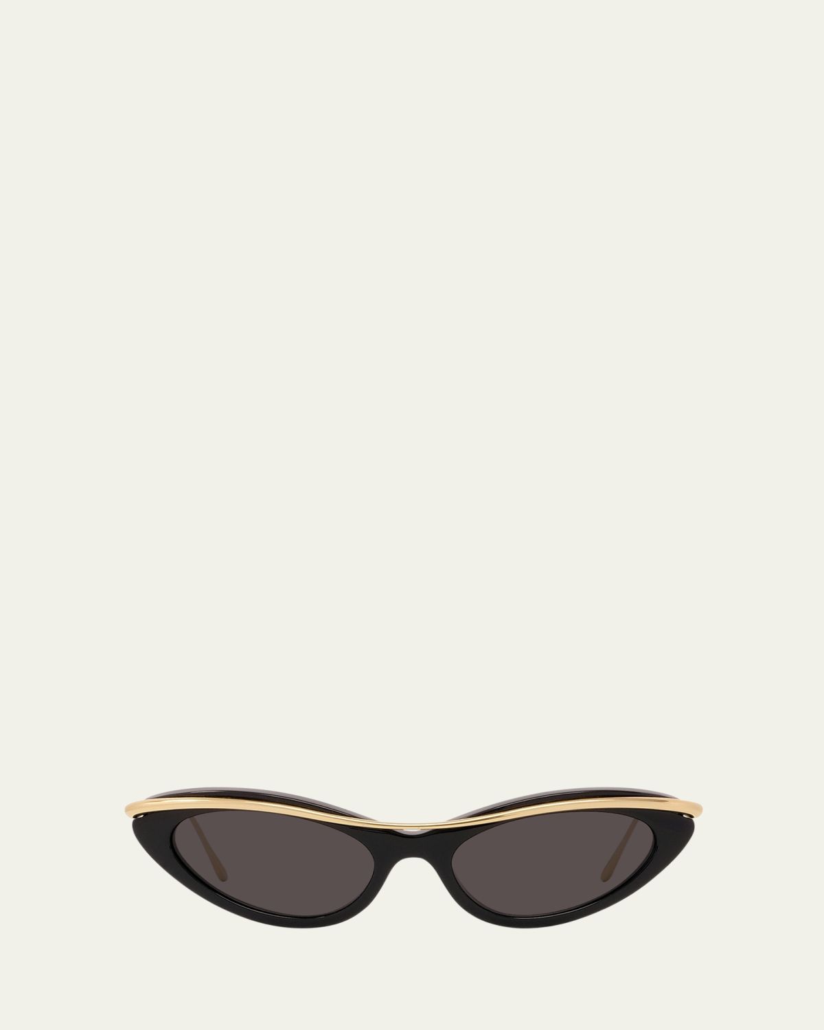 Loewe Signature Acetate & Metal Cat-Eye Sunglasses