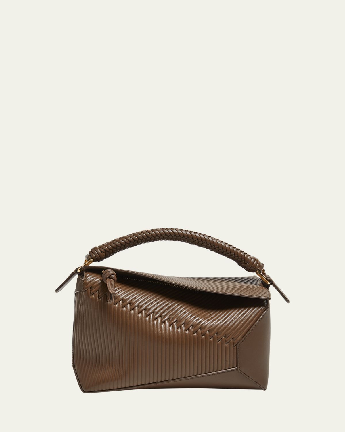 Loewe Puzzle Edge Small Calfskin Top-Handle Bag | Thumbnail 6
