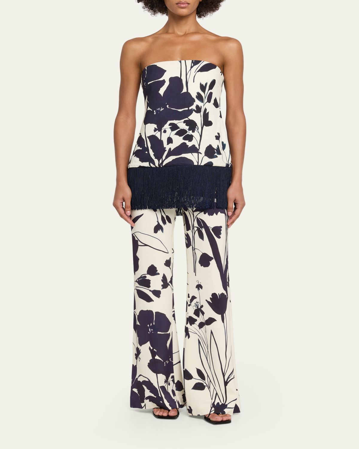 Cara Cara Pisa Printed Flare Pants | Thumbnail 2
