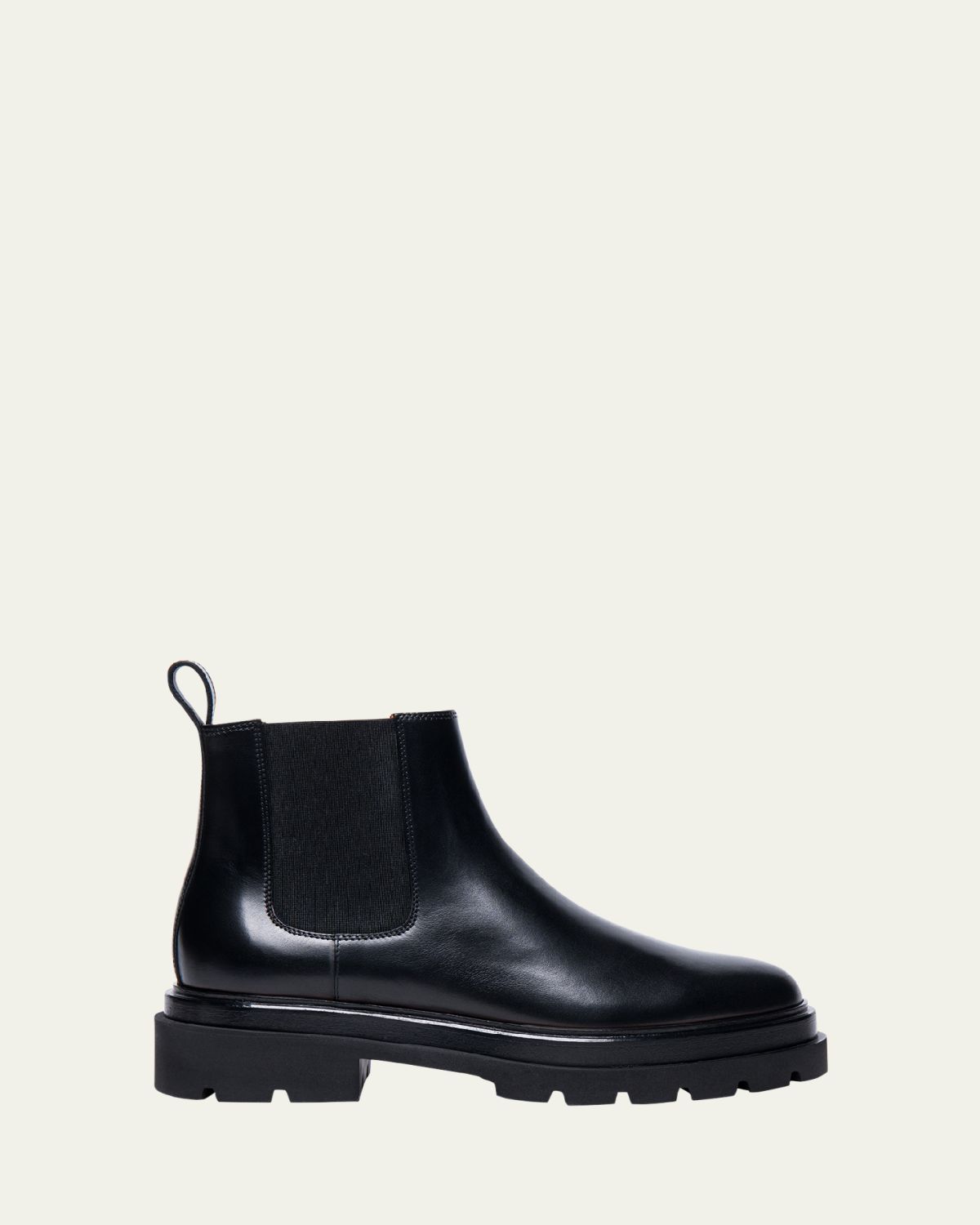 Santoni Forestlow Leather Chelsea Booties